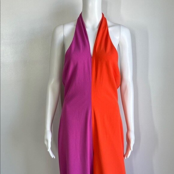 Trina Turk Carina Crepe Wonderment Jumpsuit - M - Picture 3 of 10